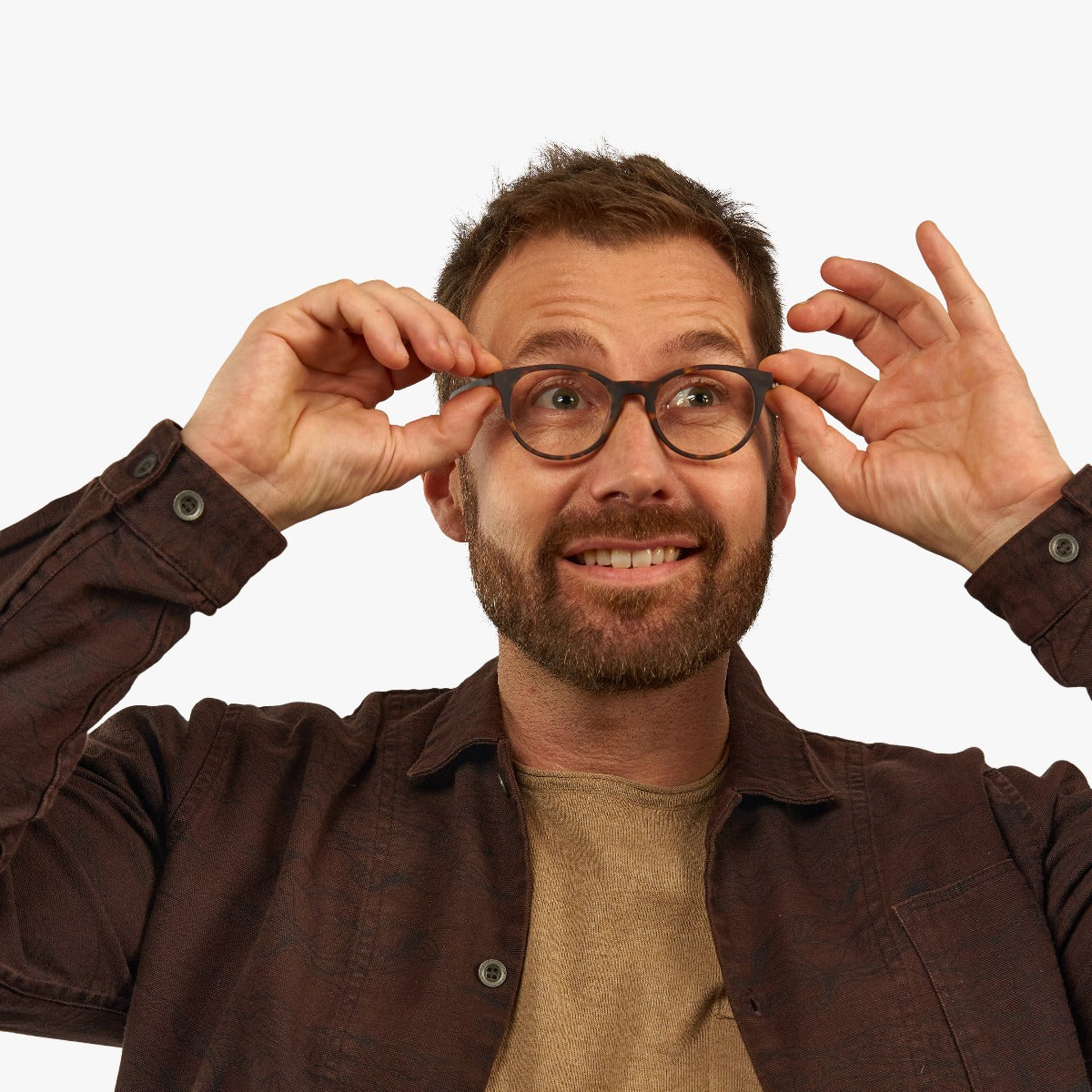 Luxreaders stylish Örebro Dark Turtle Blue light glasses. Made from Acetate in a Iconic shape.