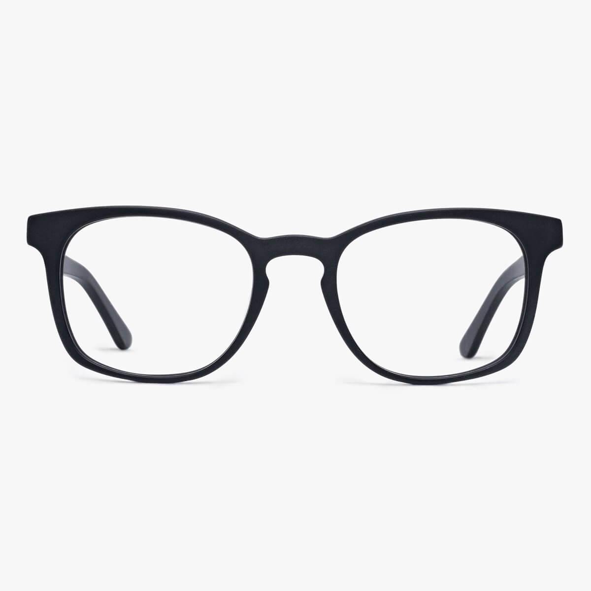 Men's Bornholm Black square black frame eyeglasses