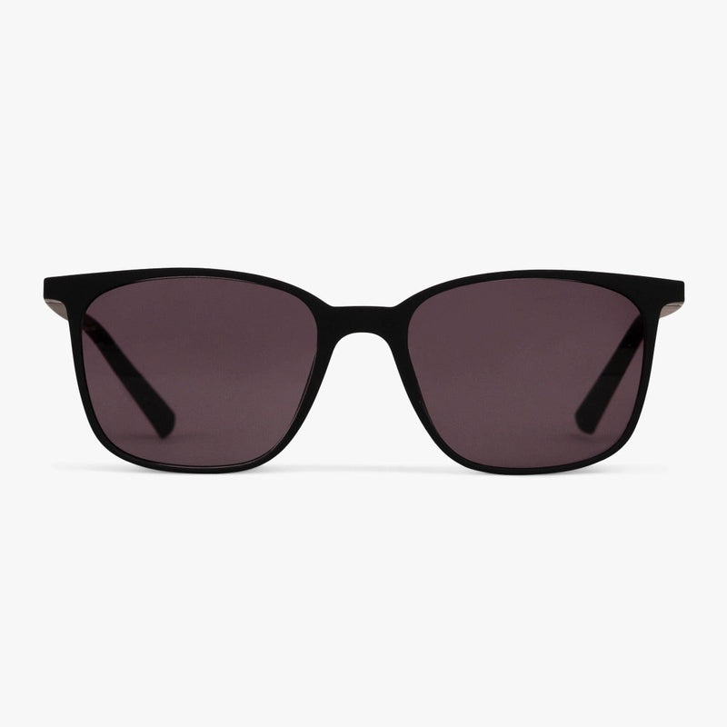 Men's Fyn Black sunglasses with black frame and tinted lenses
