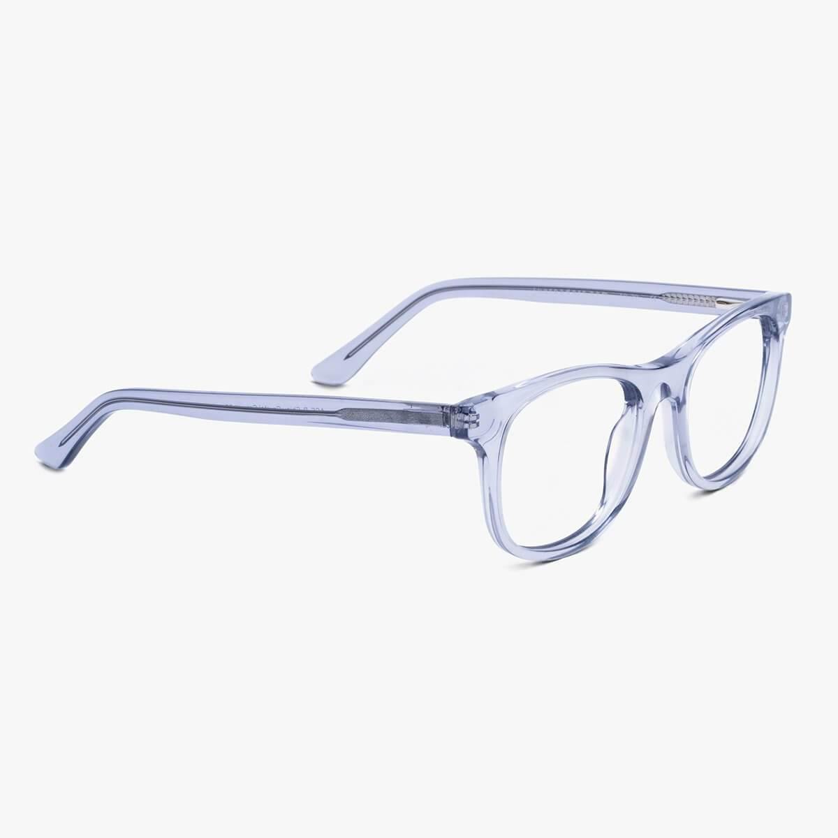 Men's Malmö Crystal Grey glasses with transparent frame