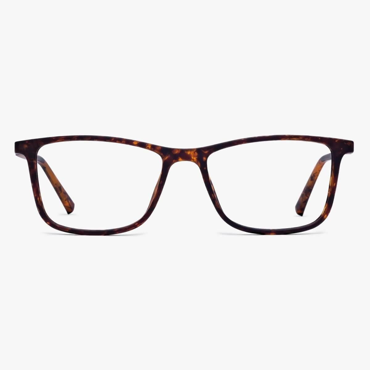 Tortoise rectangular reading glasses