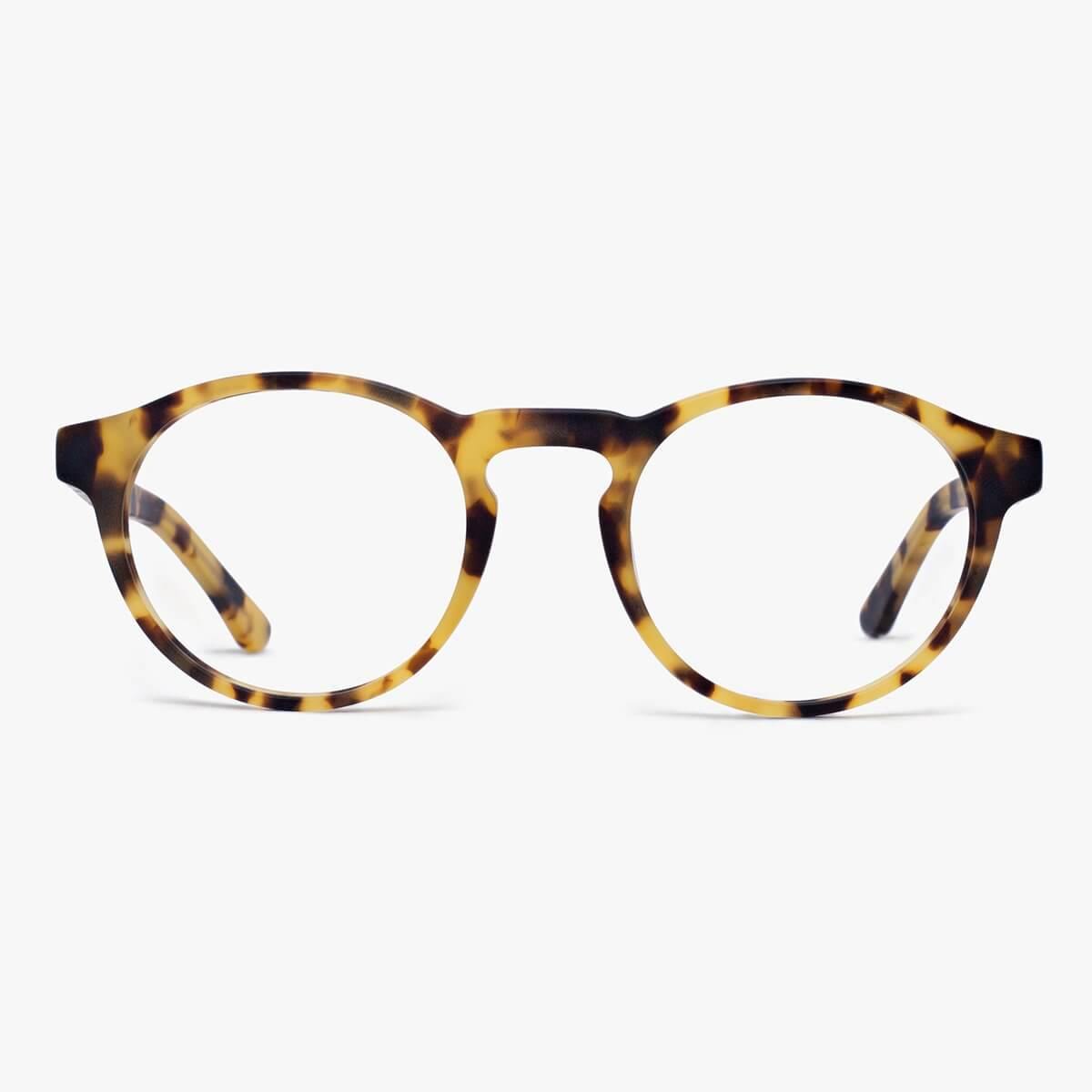 Round tortoiseshell Trondheim Light Turtle reading glasses