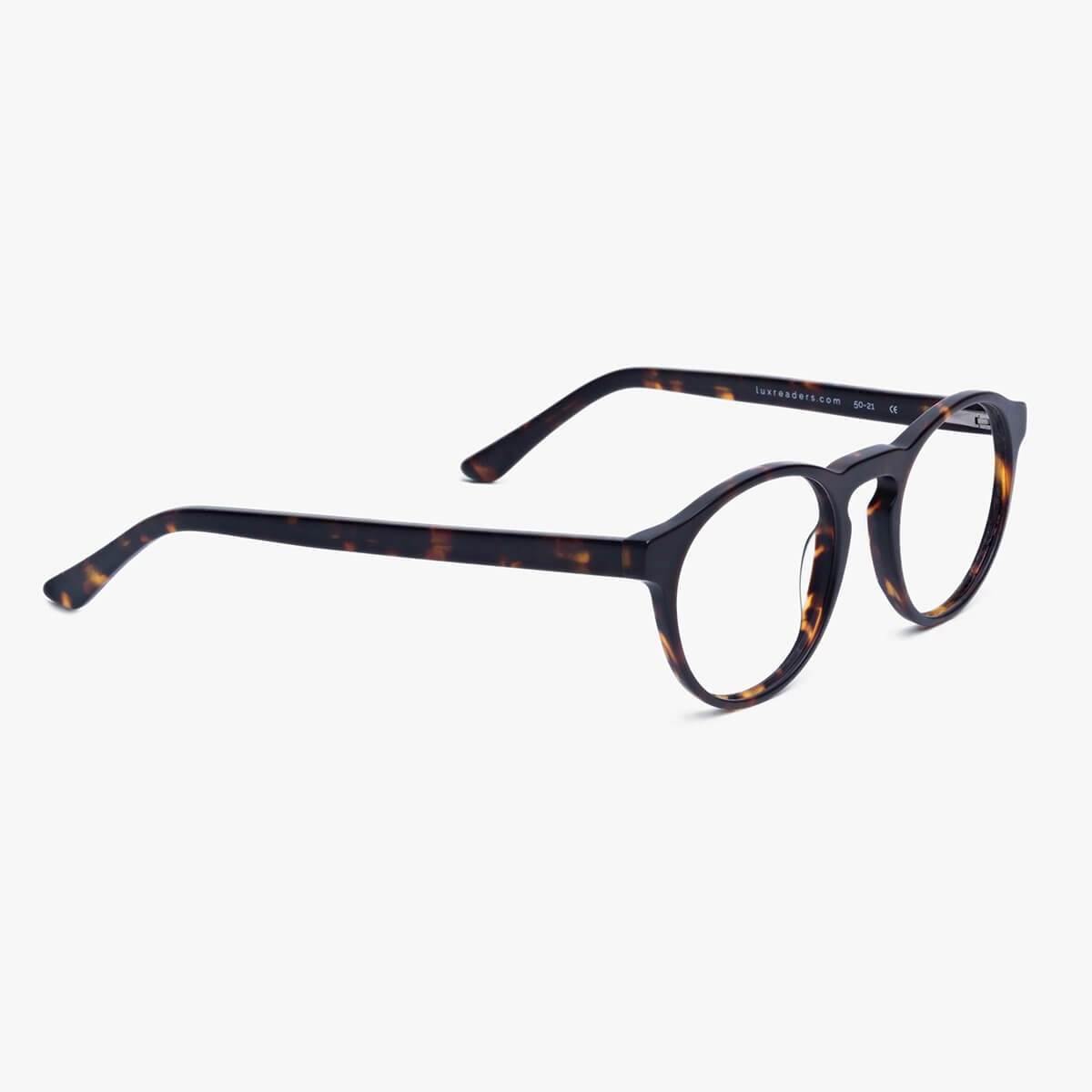 Women's Trondheim Dark Turtle reading glasses by Luxreaders